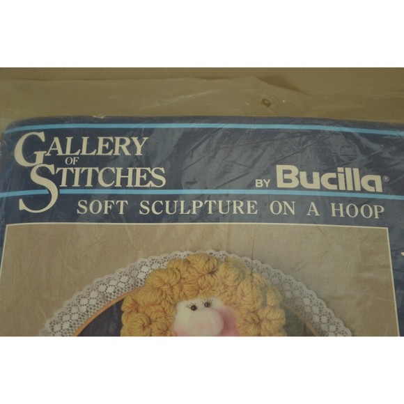 Bucilla Gallery of Stitches: Hoopies Broadway Actress #32293 Soft Hoop Sculpture - Picture 4 of 7